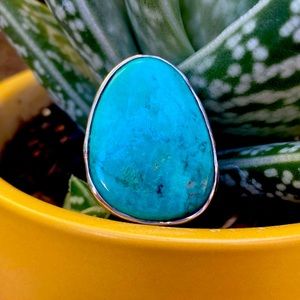 Silpada Sterling Silver Natural Turquoise Ring